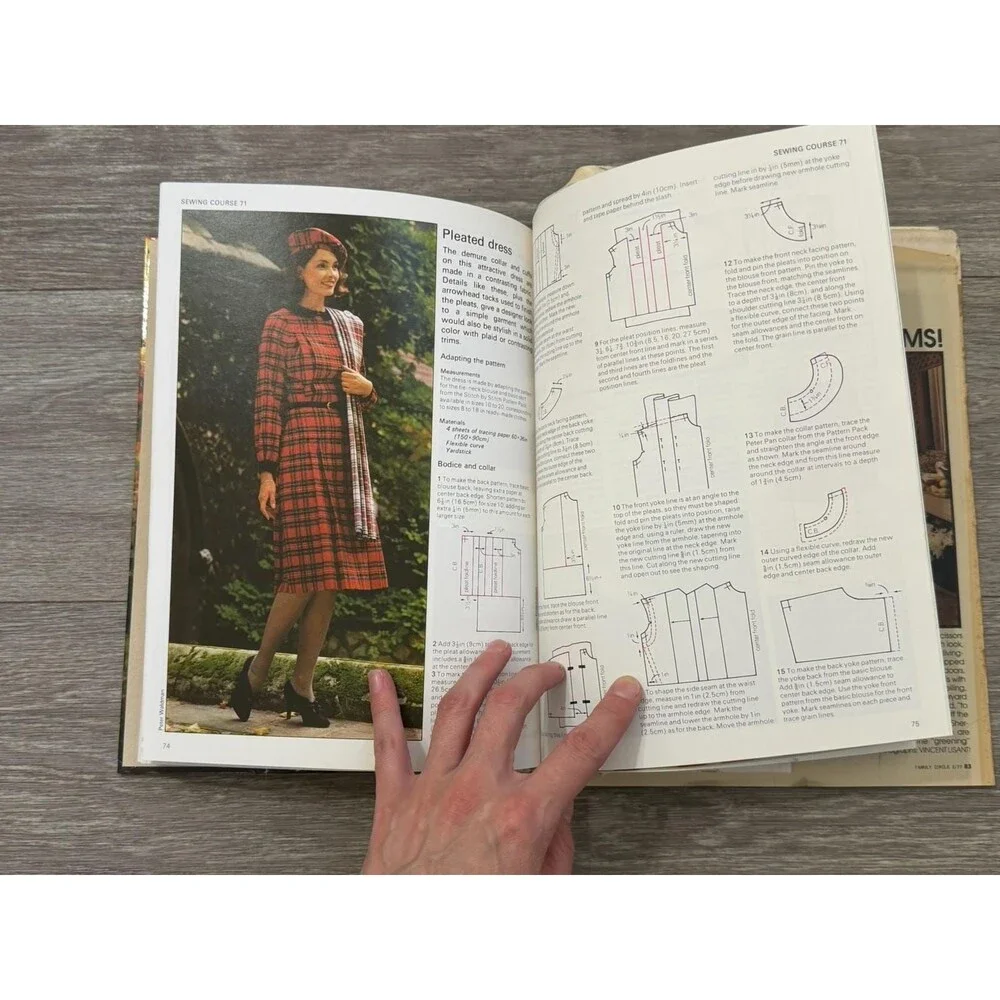 Vintage Stitch by Stitch Needlecraft Book | Home Sewing, Crochet, Knitting